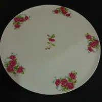 سینی گرد گلسرخی