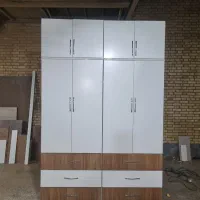 کمد دیواری لولایی ۶ کشویه