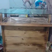 کنسول واینه قدی لوزی شکل