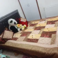 تخت خواب دو نفری و بوفه|تخت و سرویس خواب|سهند, |دیوار