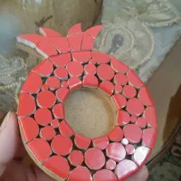 جا شمعی زیر لیوانی|صنایع دستی و سایر لوازم تزئینی|قم, انسجام|دیوار