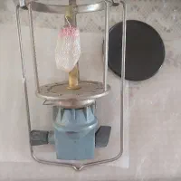 روشنایی گازی بدون شیشه دست دوم کاملا سالم