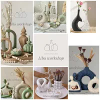 دکورکتاب/دکورآغوش/دکورسرامیکی/جاشمعی/گلدان‌سرامیکی