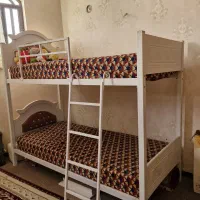 تخت دوطبقه بدون تشک