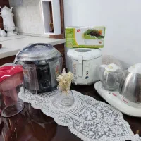 سرخ کن، پلوپز ، چای ساز، پارچ تصفیه آب کاملا نو