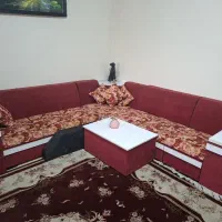 مبل ال و فرش ۹ متری قرمز