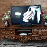 میز تلویزیون چوبی آینه کنسول سرویس خواب بوفه|میز تلویزیون|تبریز, |دیوار