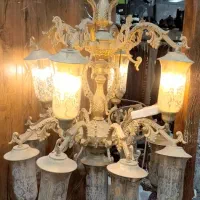 لوستر|لوستر و چراغ آویز|همدان, |دیوار