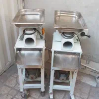 2 عدد چرخ گوشت صنعتی سایز 32 برند الکتروکار