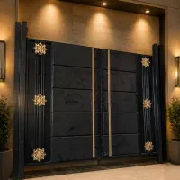 درب ویلاییRoyal Star - لوکس،مدرن حیاط باغ آهنی