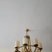 لوستر ۸ شاخه درحد نو واقعی|لوستر و چراغ آویز|پردیس, فاز ۶|دیوار