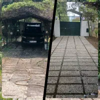 شستشوی حیاط ، ایرانت سقف ، استخر با دستگاه و مواد|خدمات نظافت|نوشهر, |دیوار