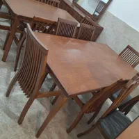 میز غذا خوری نرده ای