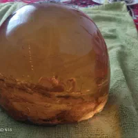 کهربای مهماندار عسلی شفاف