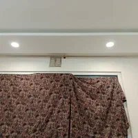 چوب پرده استیل نقره ای