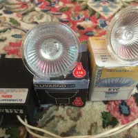 تعدادی ترانس 12 ولت و لامپ هالوژن