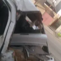 ماشین پراید ۱۱۱ تصادفی