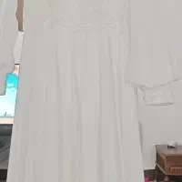 لباس عقدسفیدبلندوزیبا و کت مازراتی کاملانو