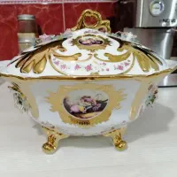 آجیل خوری یا شکلات خوری طرح لیلی و مجنون گل برجسته|ظروف سرو و پذیرایی|تهران, کوثر|دیوار