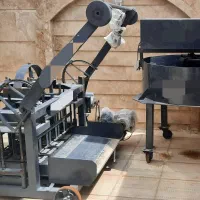 دستگاه بلوک زن نیمه اتومات برقی ودستگاه همزن برقی