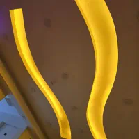 نور مخفی رنگ عنبه ای 110 متر