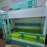 تخت ۲ طبقه|تخت و سرویس خواب|هشتگرد, فاز ۱ مهستان|دیوار