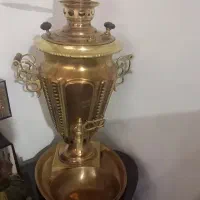 سماور ذغالی  برنجی