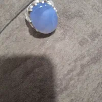 انگشترنقره عقیق کبودسیلند