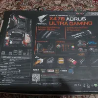 مادربرد گیگابایت مدل X470 AORUS ULTRA GAMING|قطعات و لوازم جانبی رایانه|اهواز, کوی طلاب|دیوار