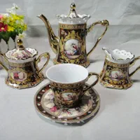 سرویس چایخوری عصرانه خوری وارداتی لمونژ قسطی|صنایع دستی و سایر لوازم تزئینی|مشهد, کوشش|دیوار