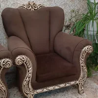 مبل راحتی ۷ نفره|مبلمان خانگی و میز عسلی|قم, شهرک امام حسن|دیوار