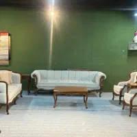 مبل استیل سلطنتی مدل صدفی/خرید از کارخانه