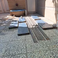 قفسه دیواری فلزی|کتابخانه، شلف، قفسه‌های دیواری|کاشان, ولیعصر|دیوار