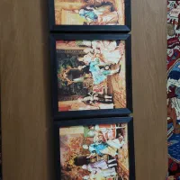 سه عدد تابلو ۲۸×۲۸