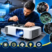 تعمیرات تخصصی انواع ویدئو پروژکتور