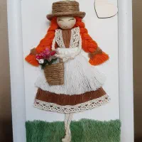 عروسک مکرمه دست ساز