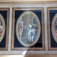 سماور زغالی و انواع تابلووزعفران|ظروف سرو و پذیرایی|کوهنانی, |دیوار