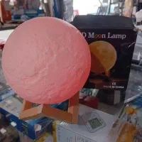 چراغ خواب طرح ماه ۳dهفت رنگ