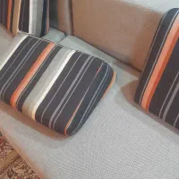 مبلمان نیم ست راحتی ۳ نفره مشابه نو پارچه آلبرتی|مبلمان خانگی و میز عسلی|تهران, شهران جنوبی|دیوار