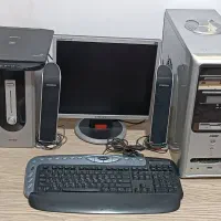 فروش کامپیوتر و مانیتور ۱۵ اینچ ال جی و اسکنر