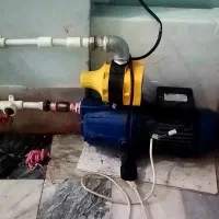 نصب پمپ آب تعمیر پمپ آب. سیم پیچی