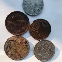 سکه قدیمی شاهنشاهی و خارجی