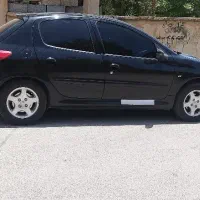 پژو ۲۰۷ سقف فلز مشکی