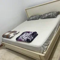 تختخواب دونفره  ۲*۱۸۰ به همراه پاتختی