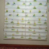 پرده زبرا اتاق خواب بچه|پرده، رانر، رومیزی|گنبد کاووس, |دیوار