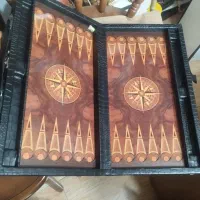 تخته نرد روکش چرم|اسباببازی|گنبد کاووس, |دیوار