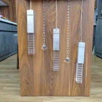 لوستر سه شاخه کریستالی