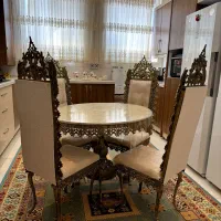 میز ناهارخوری چهارنفره طرح برنز|میز و صندلی غذاخوری|یزد, |دیوار