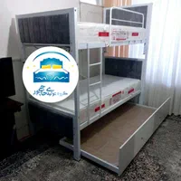 تخت خواب دو طبقه مهماندار(تختخواب۲دوطبقه)سه نفردنا|تخت و سرویس خواب|مشهد, حسین‌آباد|دیوار