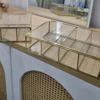 باکس شیشه ای رو میزی
